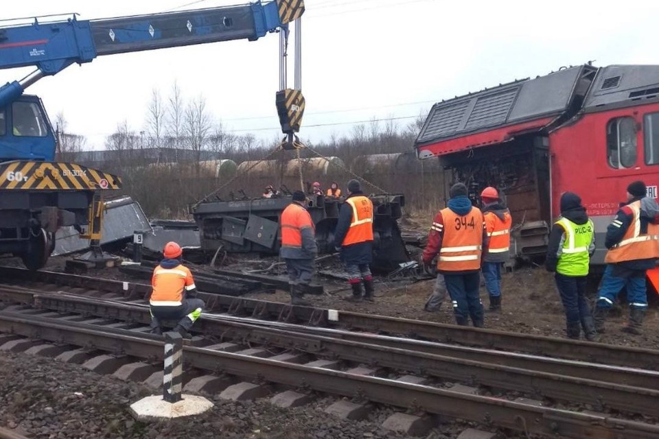    На одной из станций нашли бесхозный тепловоз. Фото: t.me/sztproc