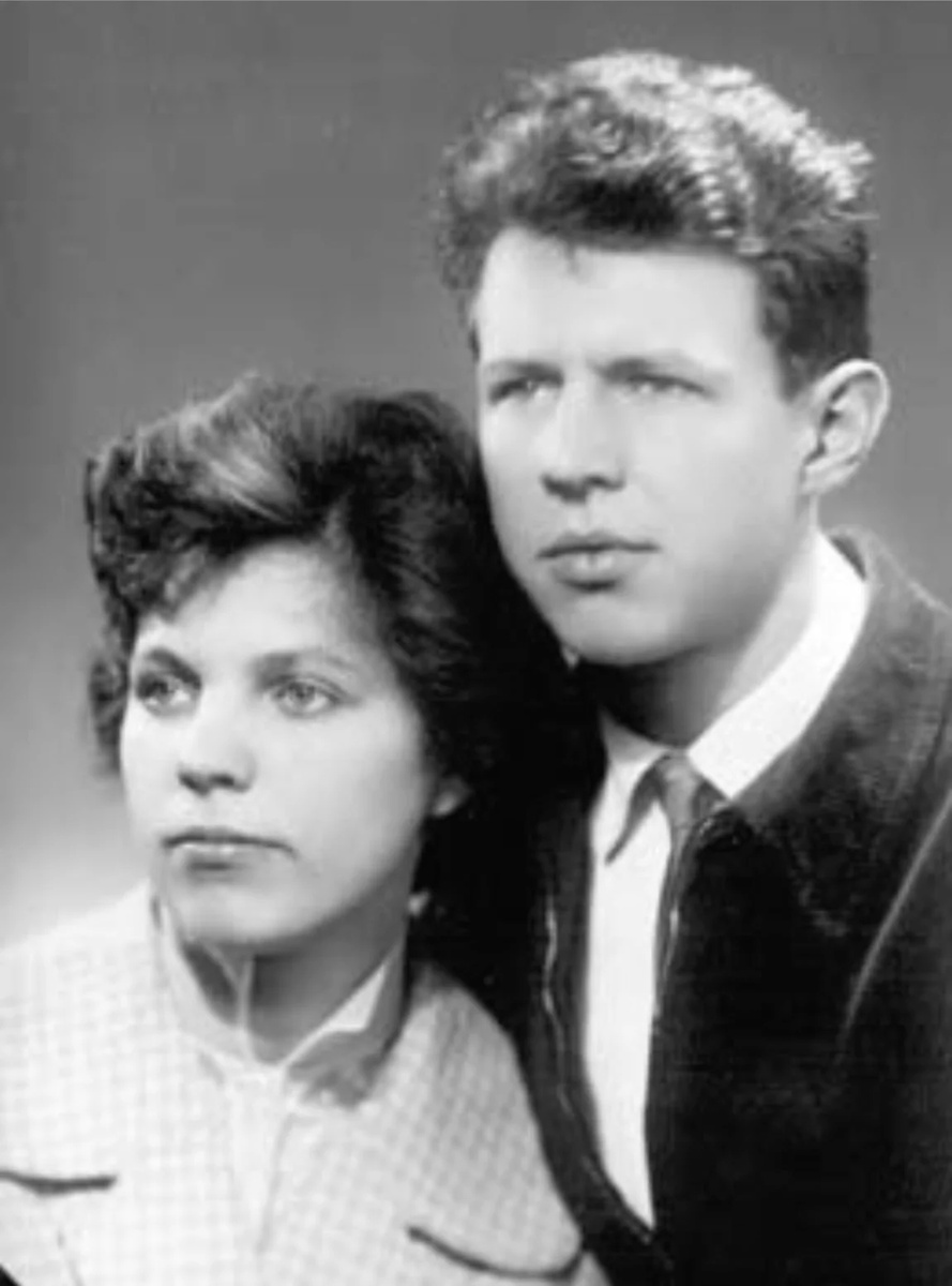 Молодожены Станислав Шульман и Татьяна Егорова (из семейного архива С.А. Шульмана)