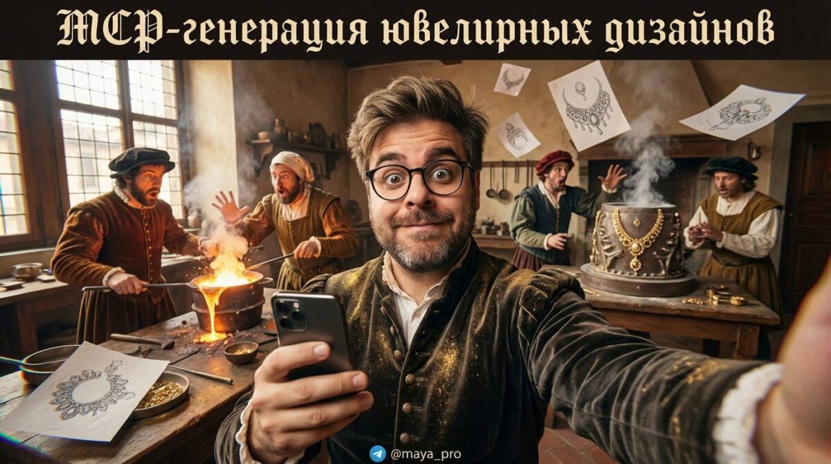    MCP-генерация ювелирных дизайнов — ваш гид к созданию уникальных украшений. Артур Хорошев