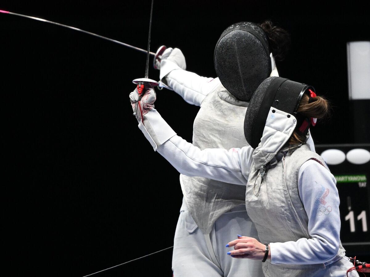    Лейла Пириева (Московская область) и Марта Мартьянова (Республика Татарстан) | © РИА Новости / Павел Бедняков