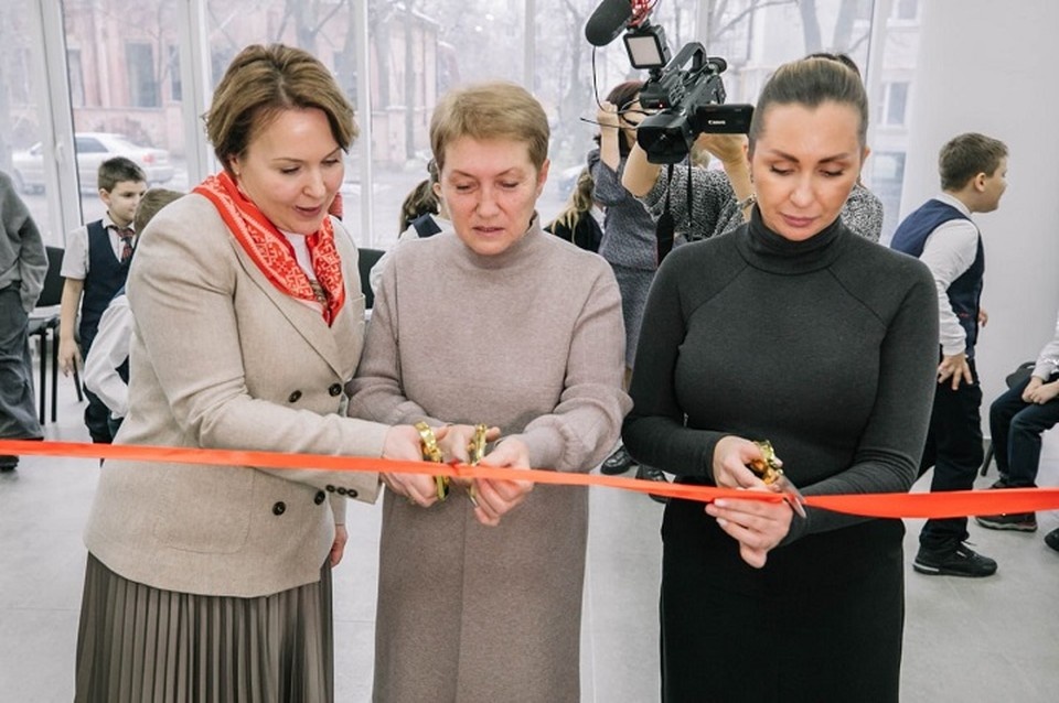    В Мариуполе открылся Детский центр Русского музея. Фото: ТГ/Кольцов