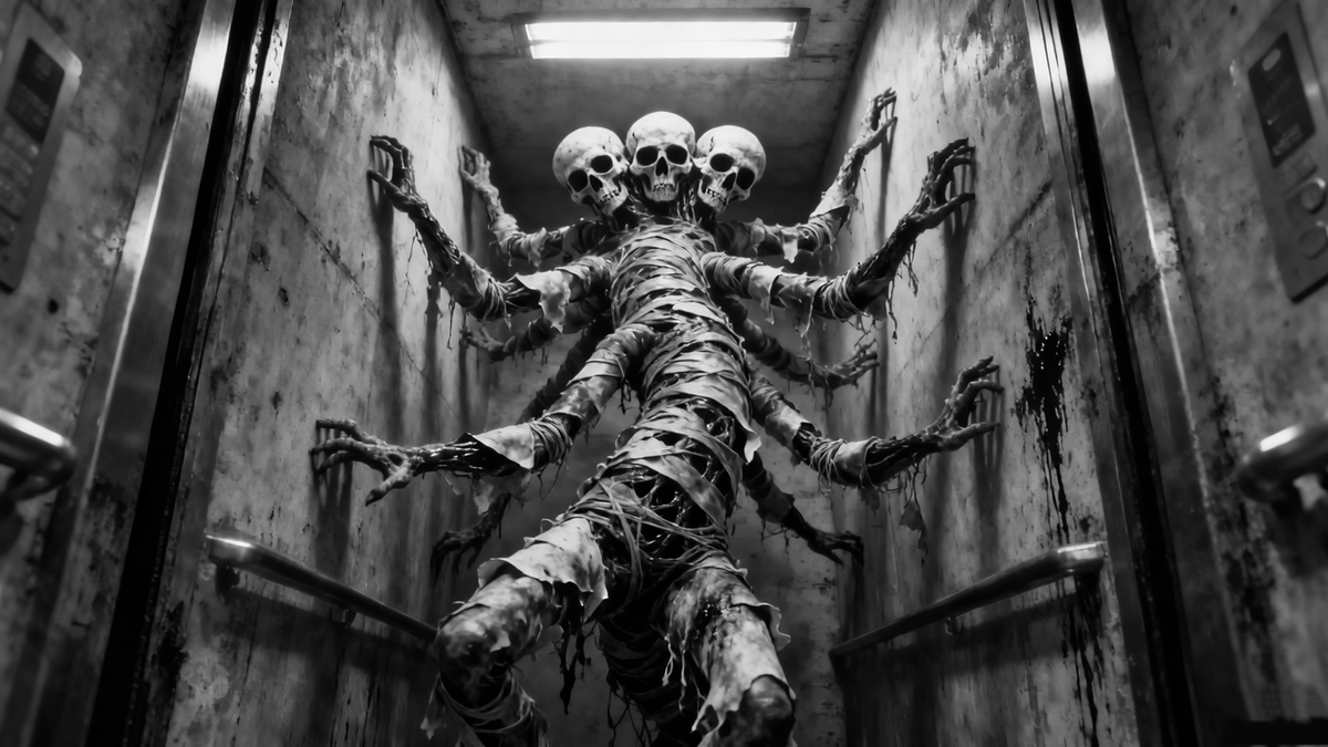 Лифт в хрущевке. Страшные истории на ночь