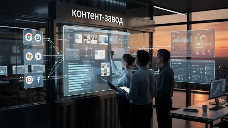    Контент-завод как фундамент цифрового присутствия "Kontenium"