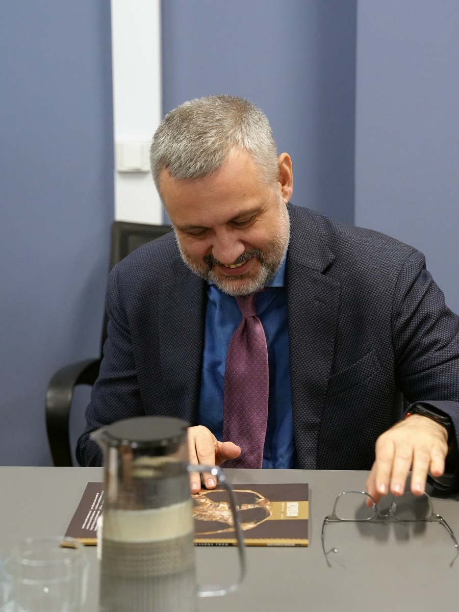 Автор текста Владимир Легойда в Центре гуманитарных практик, октябрь 2025 г.