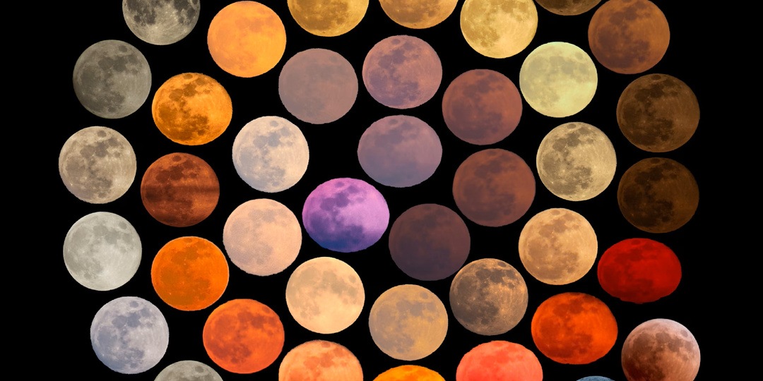 48 цветов Луны и другие интересные факты про наш спутник