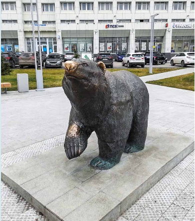 Памятник пермскому медведю