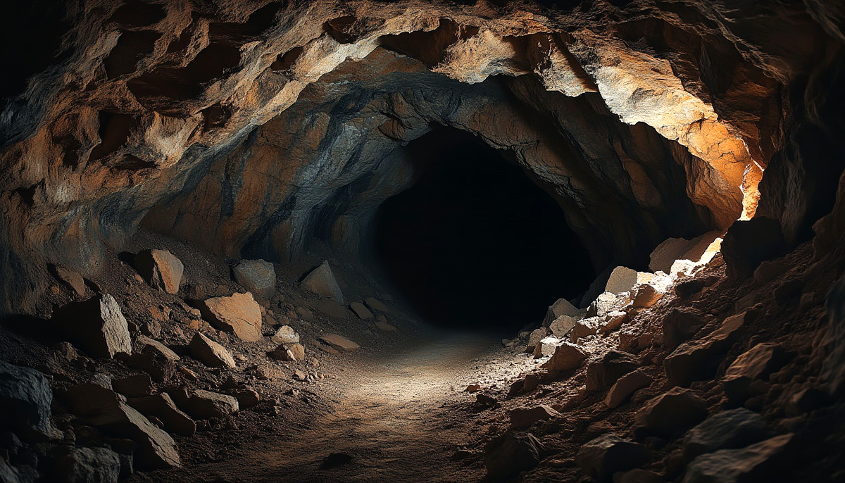 Исследователи забрались в пещеру.