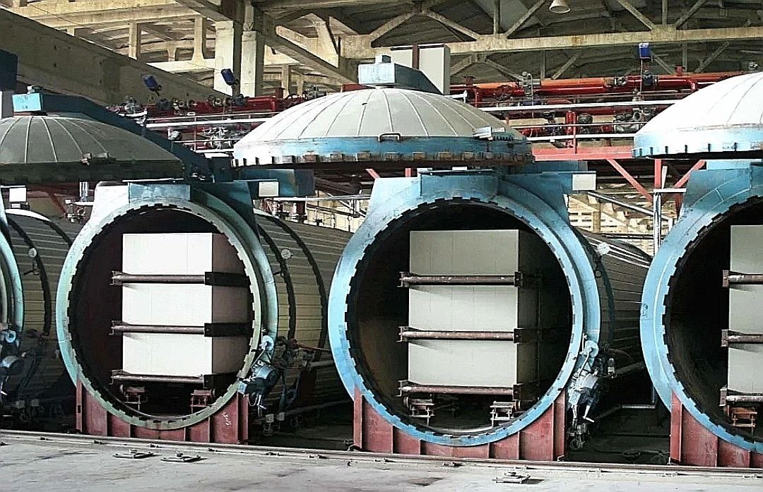 Автоклавный метод производства. Фото из открытых источников