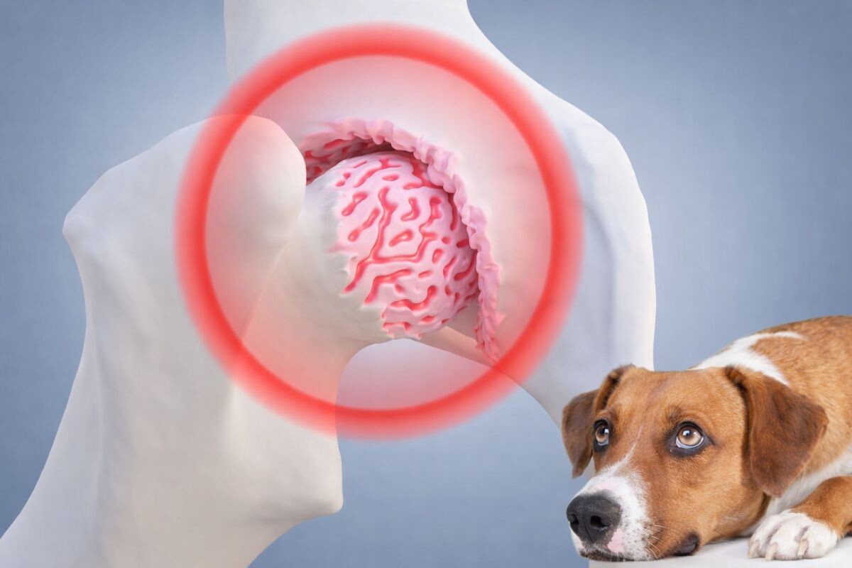 Визуализация проблемы опорно-двигательного аппарата у собаки 