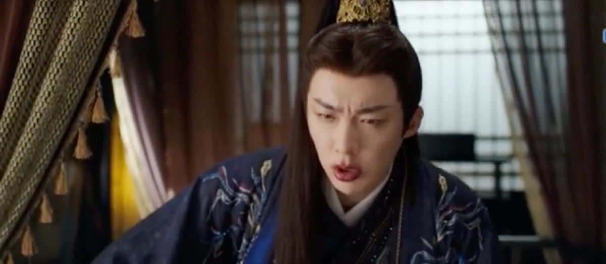 Нань Хэн после очередного "удачного" спасения главной героини от отравления.