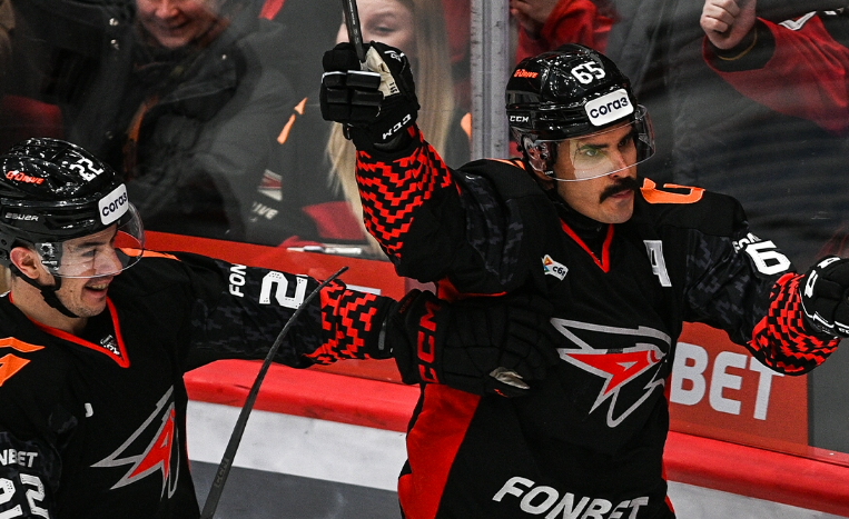 "Авангард" спасся в концовке матча с "Нефтехимиком". Фото: соцсети