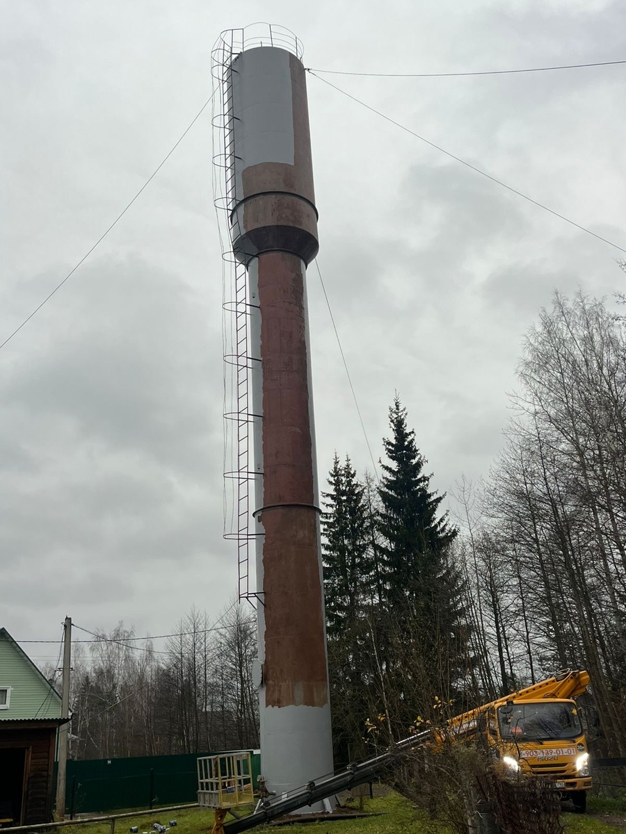 Обслуживание водонапорных башен Рожновского