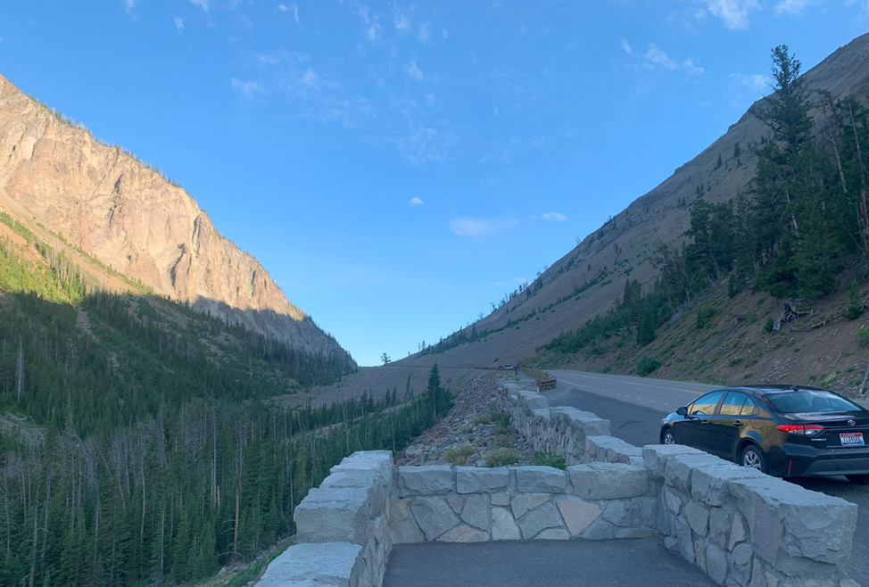 Въезд в Йеллоустонский национальный парк