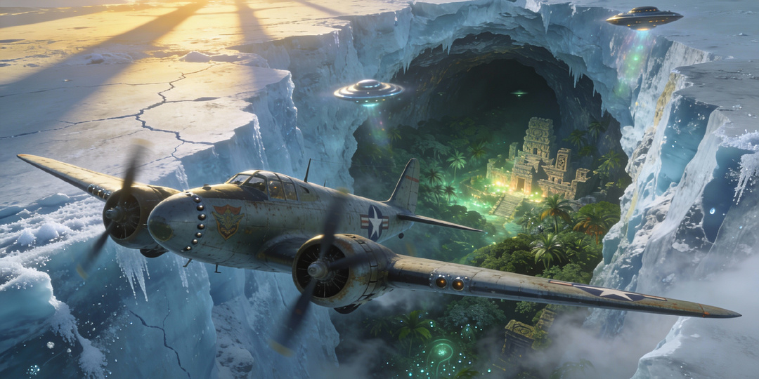 «Там не лед, там земля и мамонты!»: Секретный дневник адмирала Бёрда и тайна операции «Высокий прыжок»