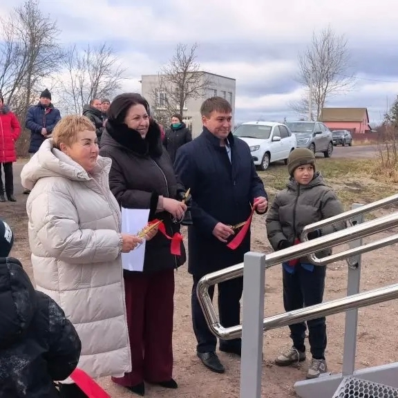 Торжественное открыти ФАП Заречье Гвардейской ЦРБ