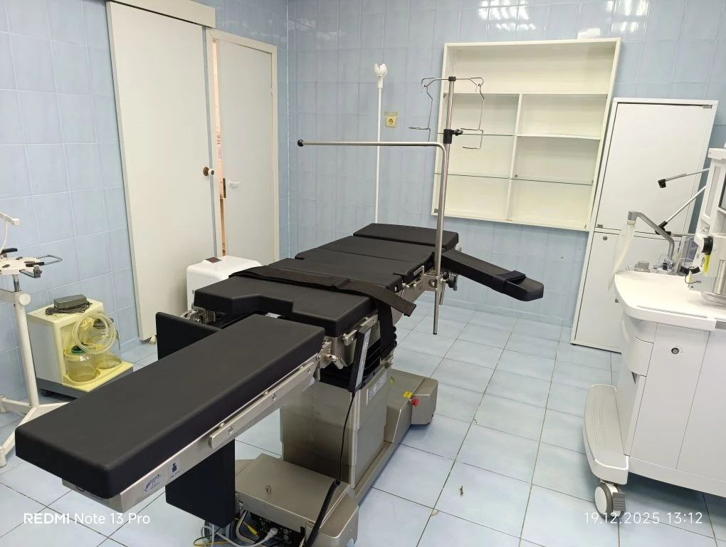 Новый операционный стол Гвардейской ЦРБ