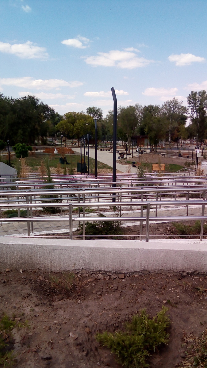 Очень удобные пандусы.