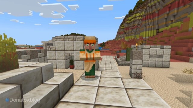    Житель в Minecraft