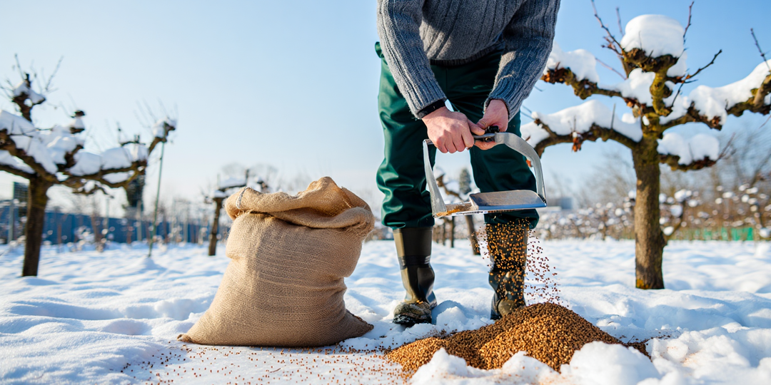 Не дайте саду проголодаться! Важная подкормка зимой. Удобрения по снегу: стоит ли?