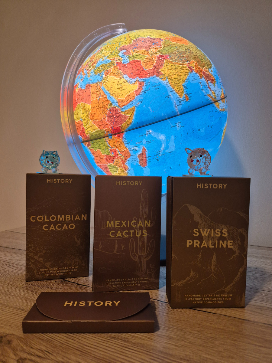 Три аромата марки History Parfums 