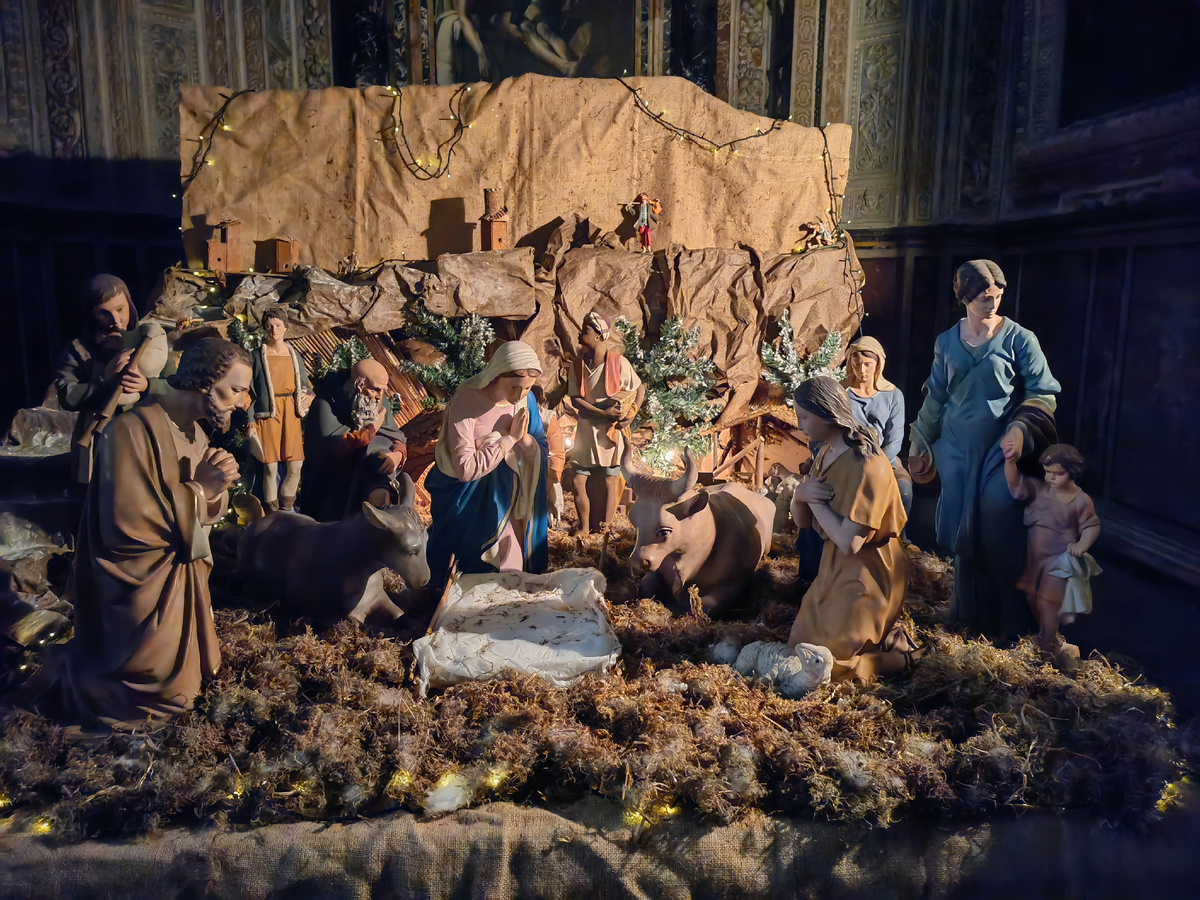 Вертеп в церкви Сан-Пьетро-ин-Монторио 