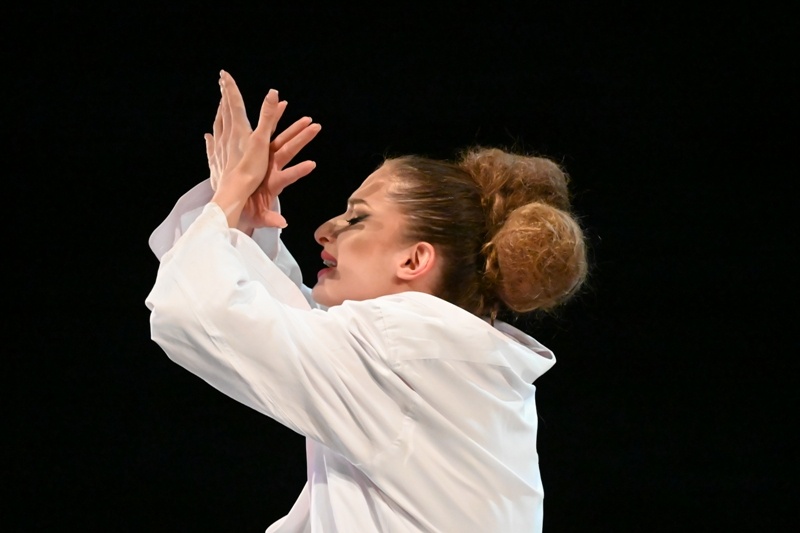 Мария Глянц в роли Офелии