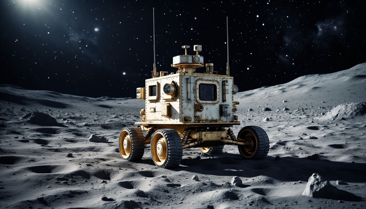 Луноход собрал грунт и проанализировал его.