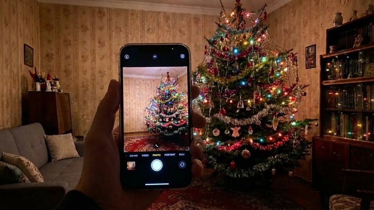 сфотографировать свою Елку