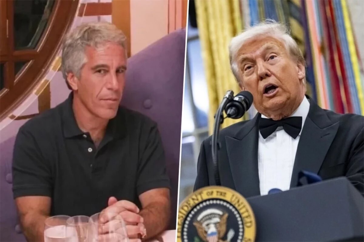    Джеффри Эпштейн и Дональд Трамп.