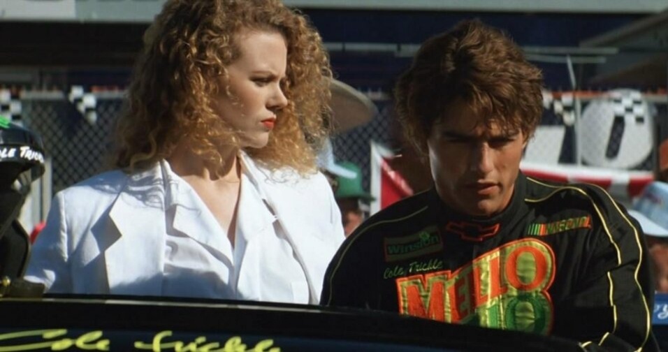 Николь Кидман и Том Круз в фильме "Дни Грома" 1990 г.