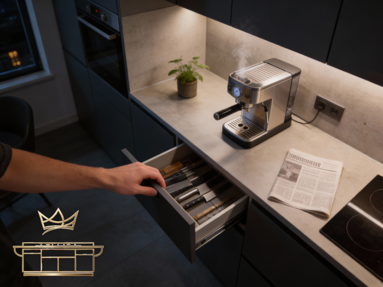    Обзор модульных кухонь в Тюмени с особенностями ящиков и дверок. site-admin