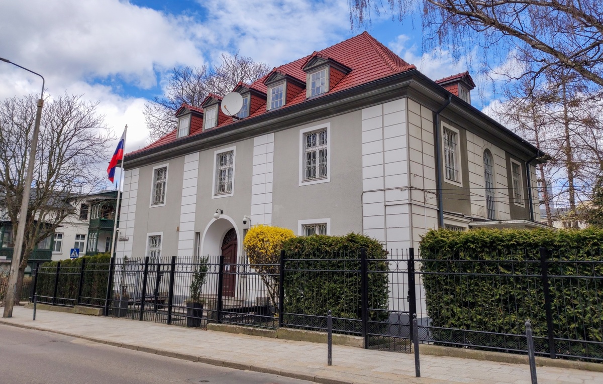    Здание генконсульства РФ в Гданьске  Robson90/Shutterstock/FOTODOM