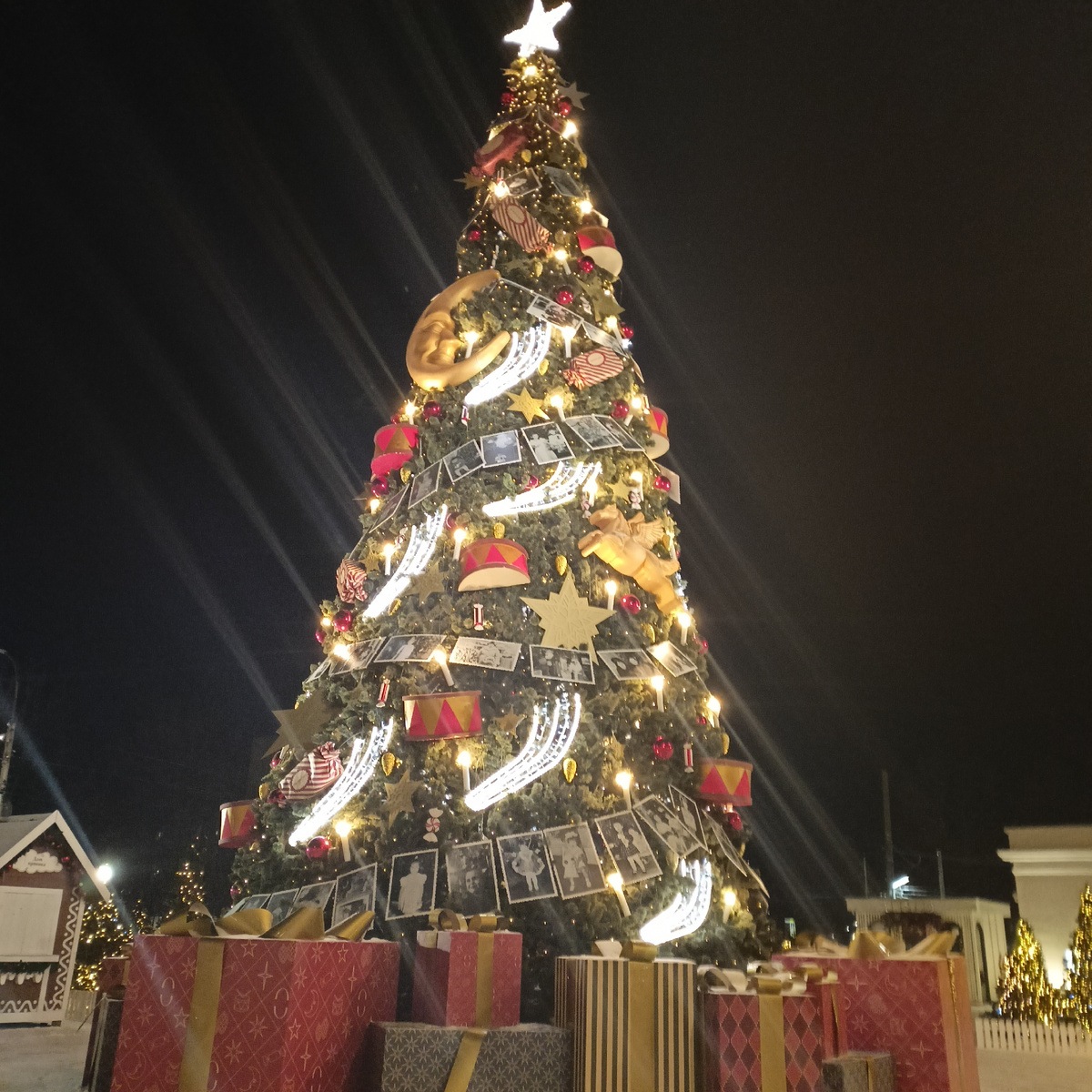 Ёлочка в стиле ретро. Ух, как я залипла на эти фотографии! 