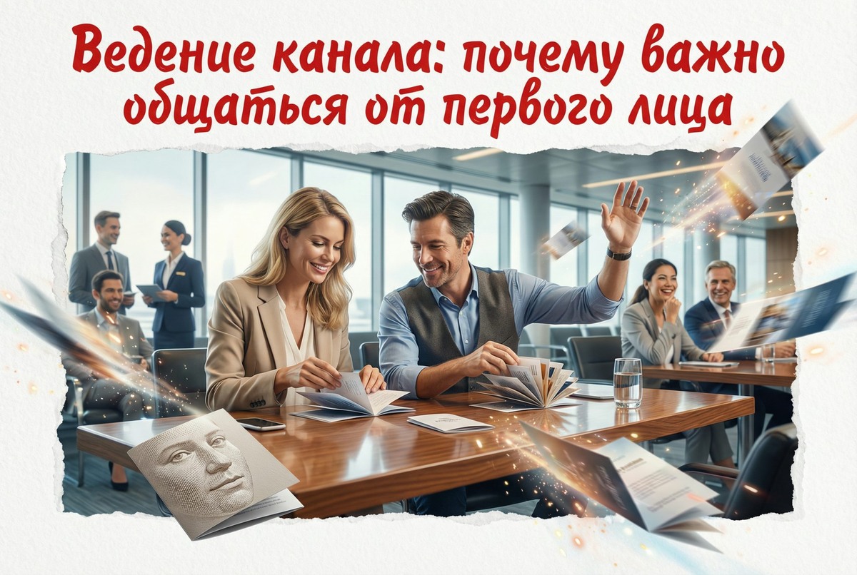    Ведение канала: важность общения от первого лица Евгений Прокушев
