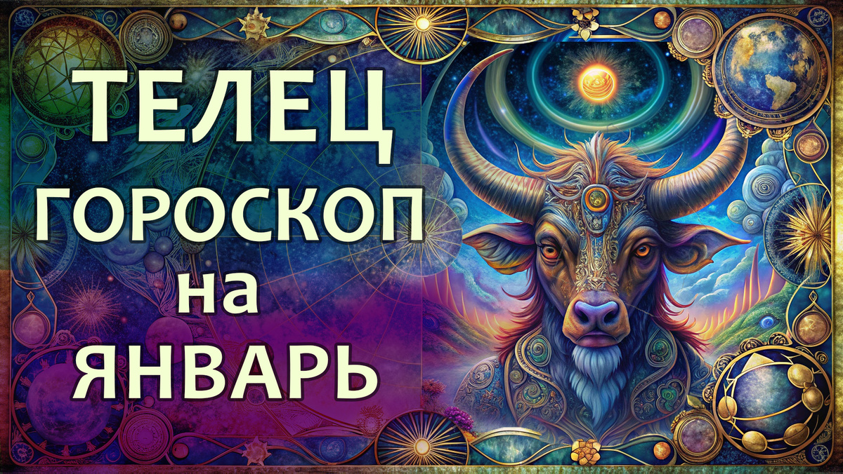 Гороскоп для Тельца на январь 2026 года