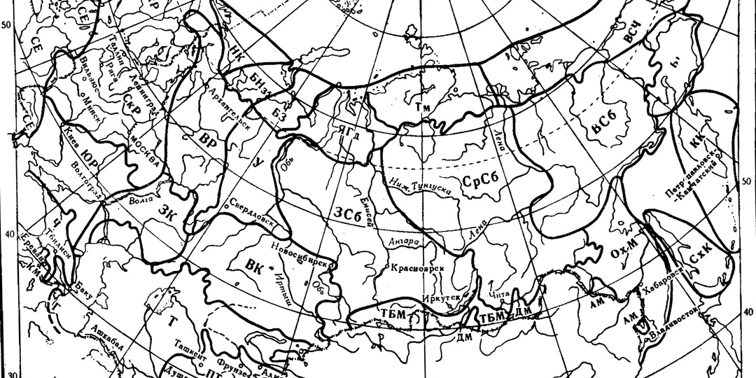 МХН-65. Таежные провинции
