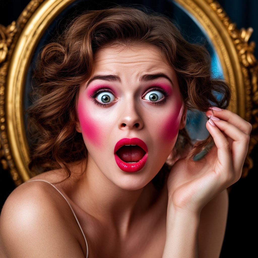                              Вот так макияж!