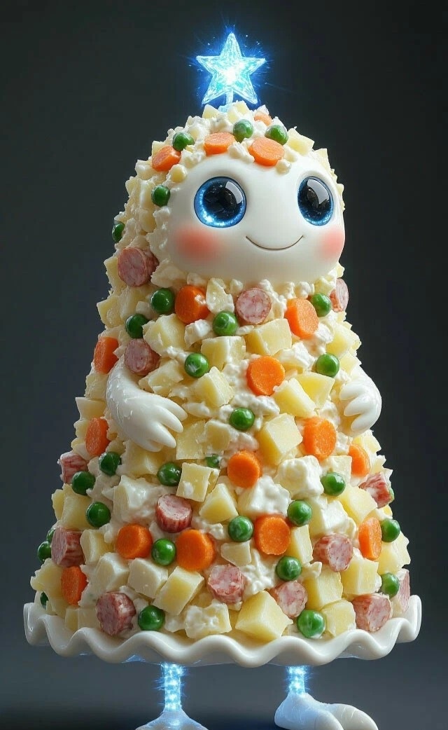 Оливье ёлочка для Вас!