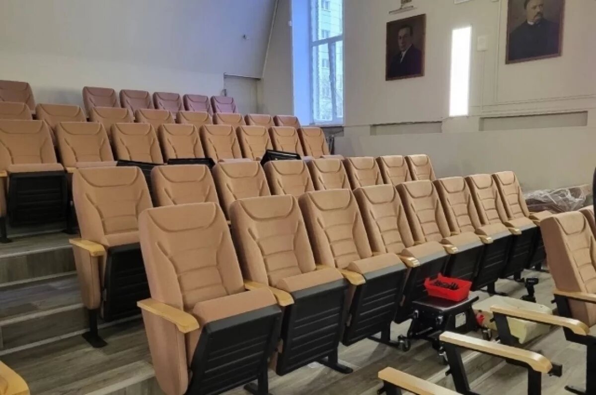    В Новосибирске обновили концертный зал музыкальной школы Зацепина