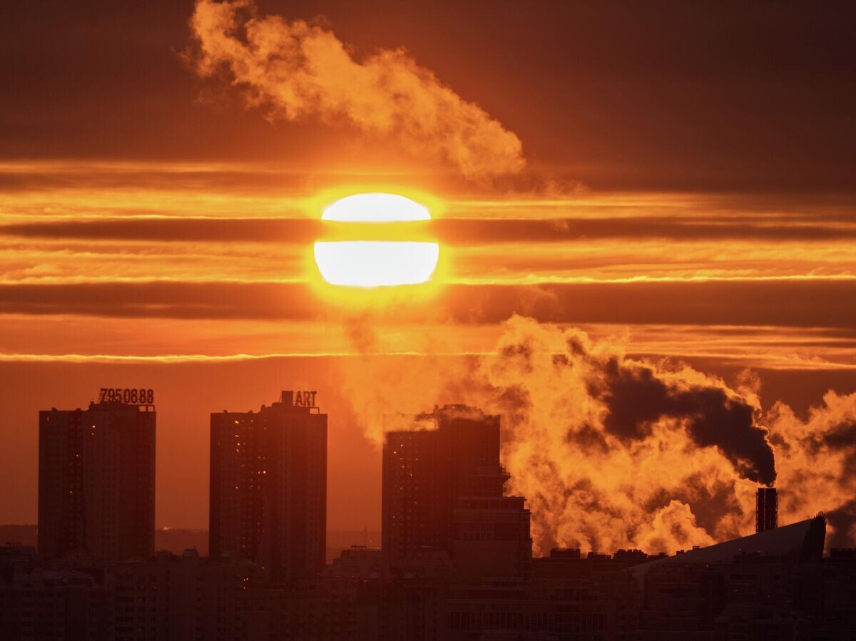    Закат в Москве | © РИА Новости / Максим Блинов