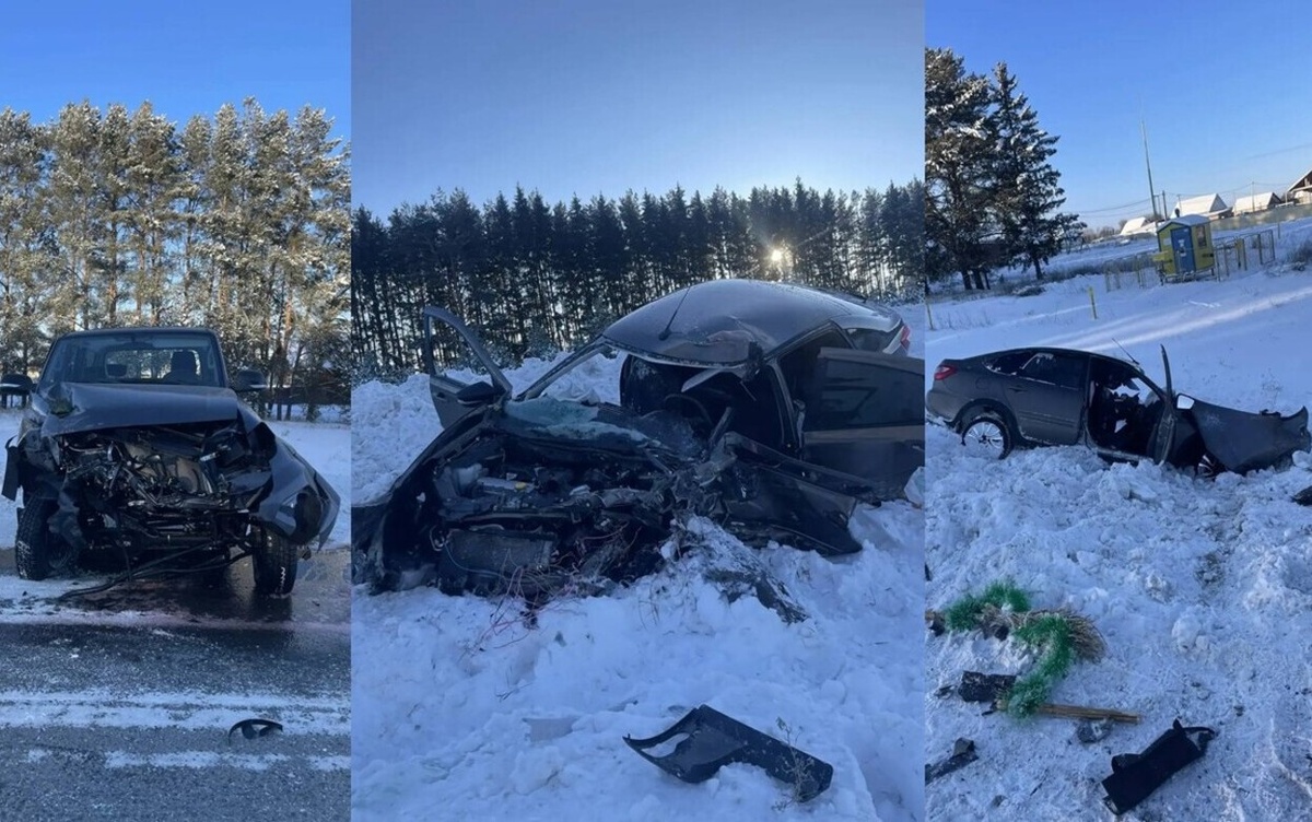    Два человека погибли и четверо попали в больницу после ДТП в Алнашском районе