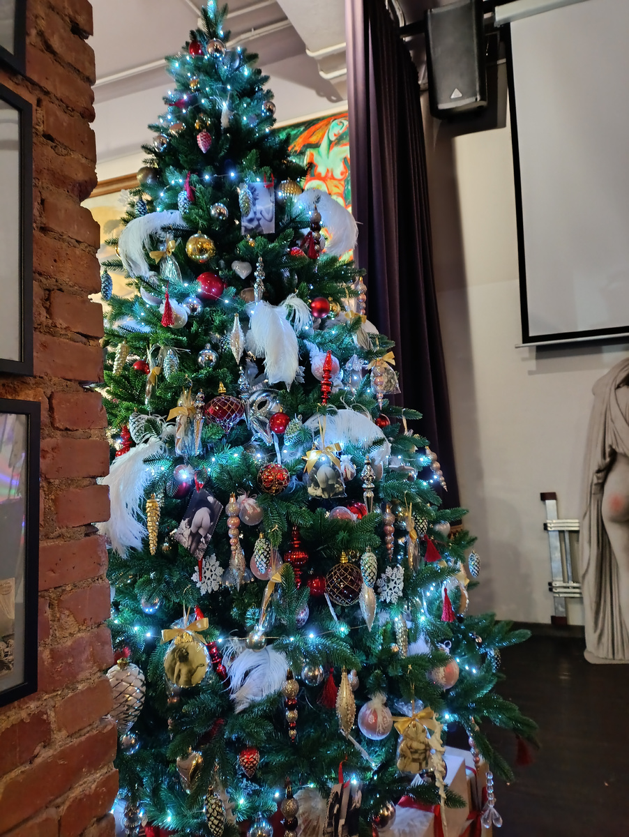 Елка в музее