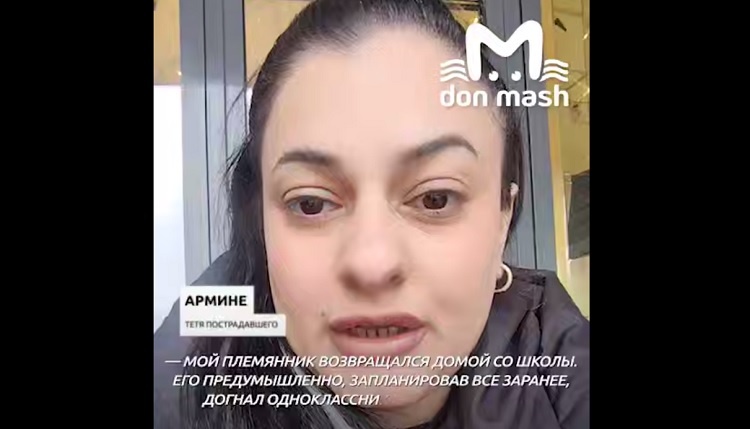    На фото стоп-кадр видеоматериала ТГ-канала Don Mash Редактор
