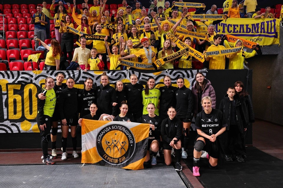    Ростовские гандболистки победили в последнем матче 2025 года. Фото: ГК "Ростов-Дон"