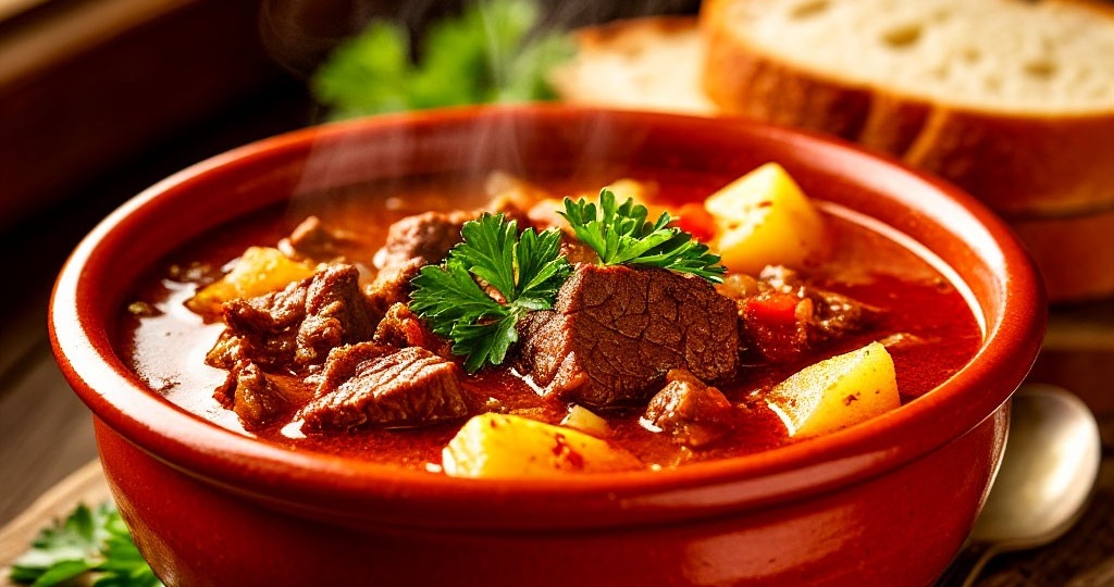 Рецепт обалденного супа-гуляша по-венгерски!