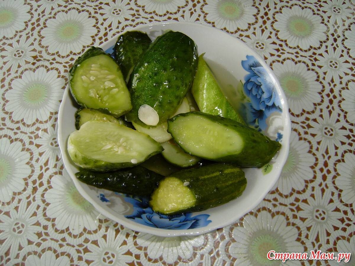    Секрет хрустящих огурцов в салате раскрыт