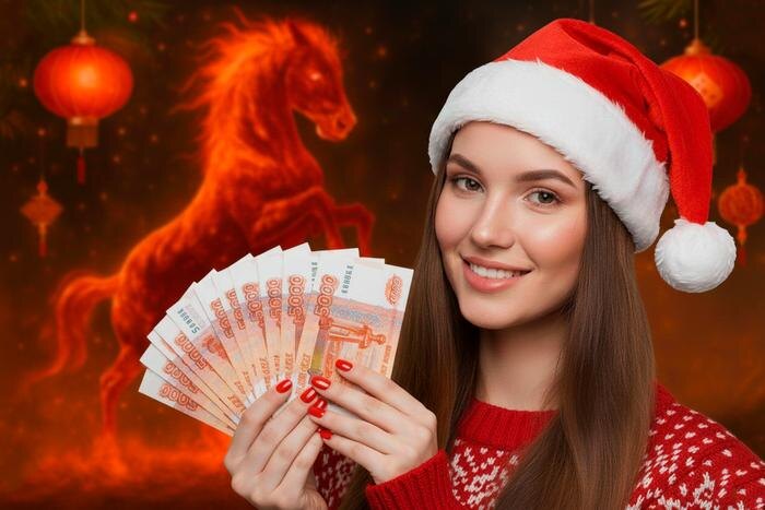 Маникюр для денег в Новый год 2026: какие цвета обеспечат богатство? Обложка © Коллаж © Life.ru. Фото © Chat GPT, © Gemini Nano Banana