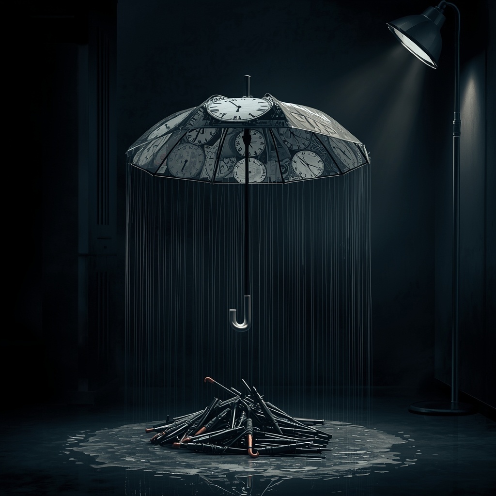 Зонт — это аксессуар, который я теряю с той же регулярностью, с какой идут дожди.