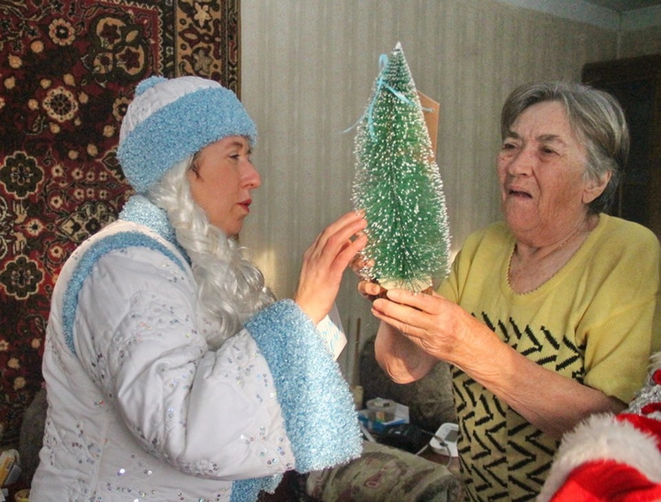    Пенсионеры были рады гостям Андрей САВЕЛЬЕВ