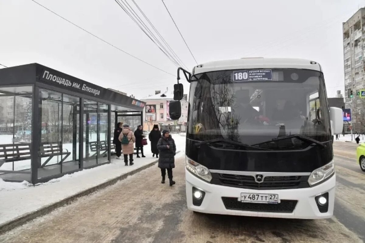    Маршрут №1 в Хабаровске скоро порадует новыми уютными павильонами